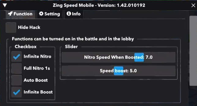 Zing Speed